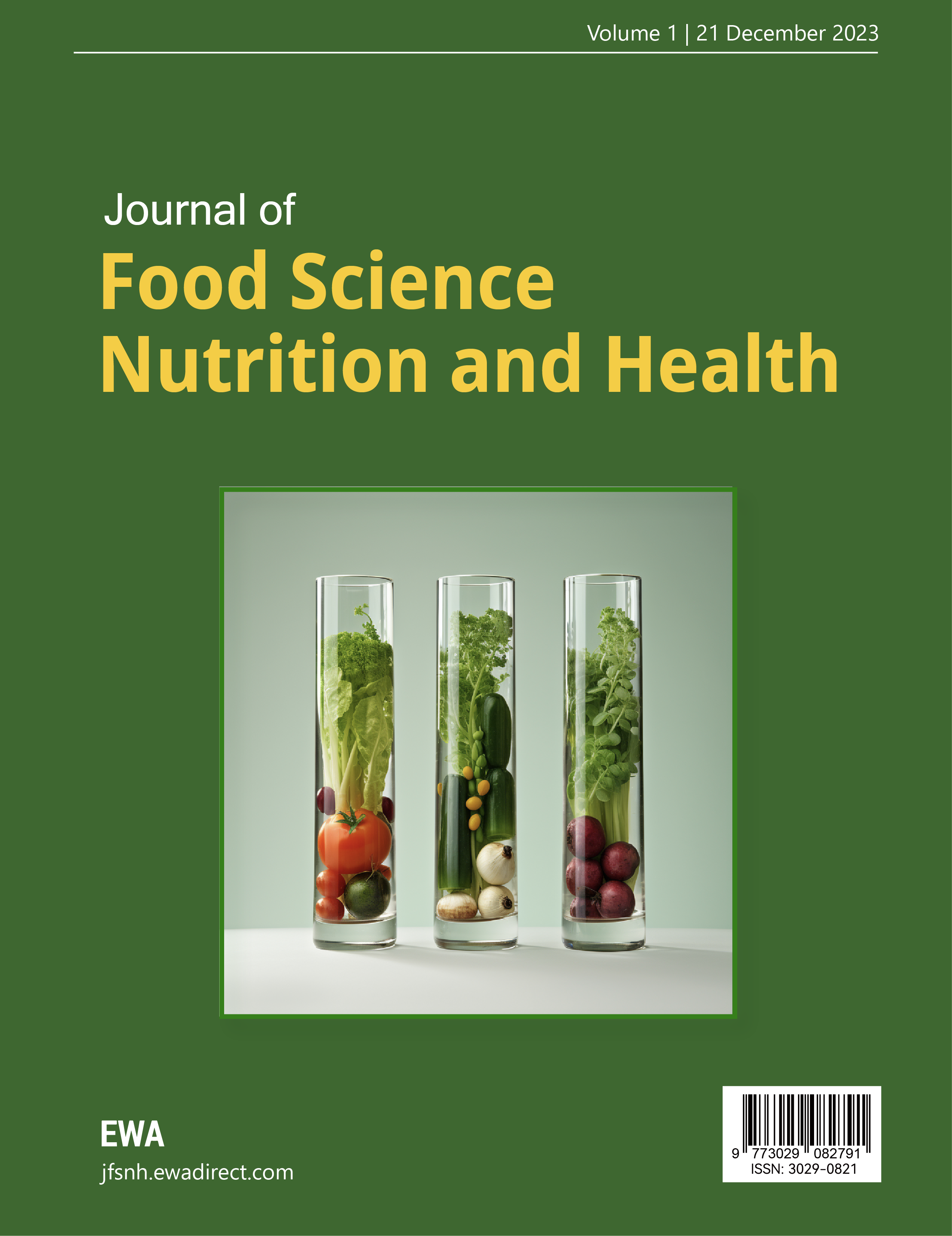 Journal of Food Science, Nutrition and Health (JFSNH) 国际期刊