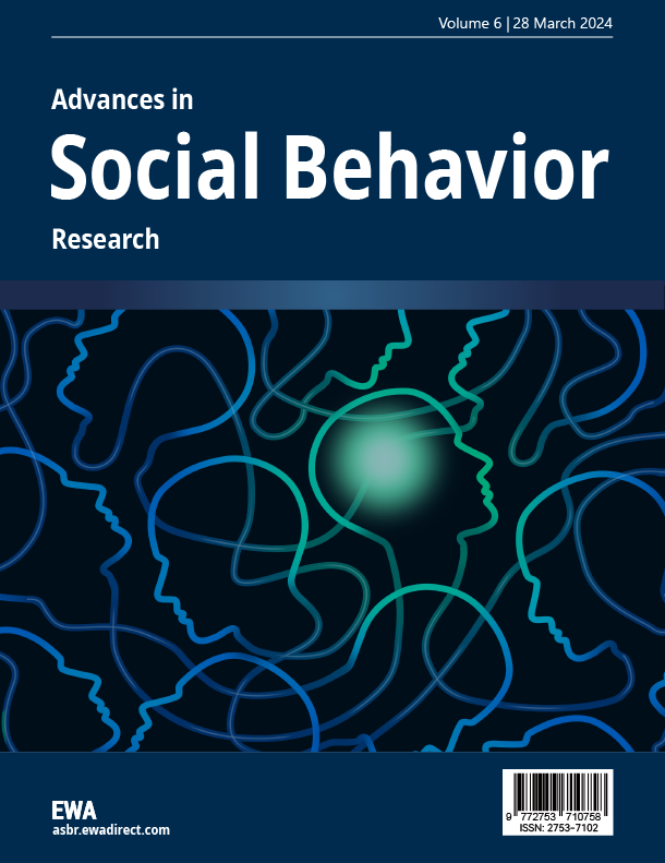 Advances in Social Behavior Research (ASBR) 国际期刊