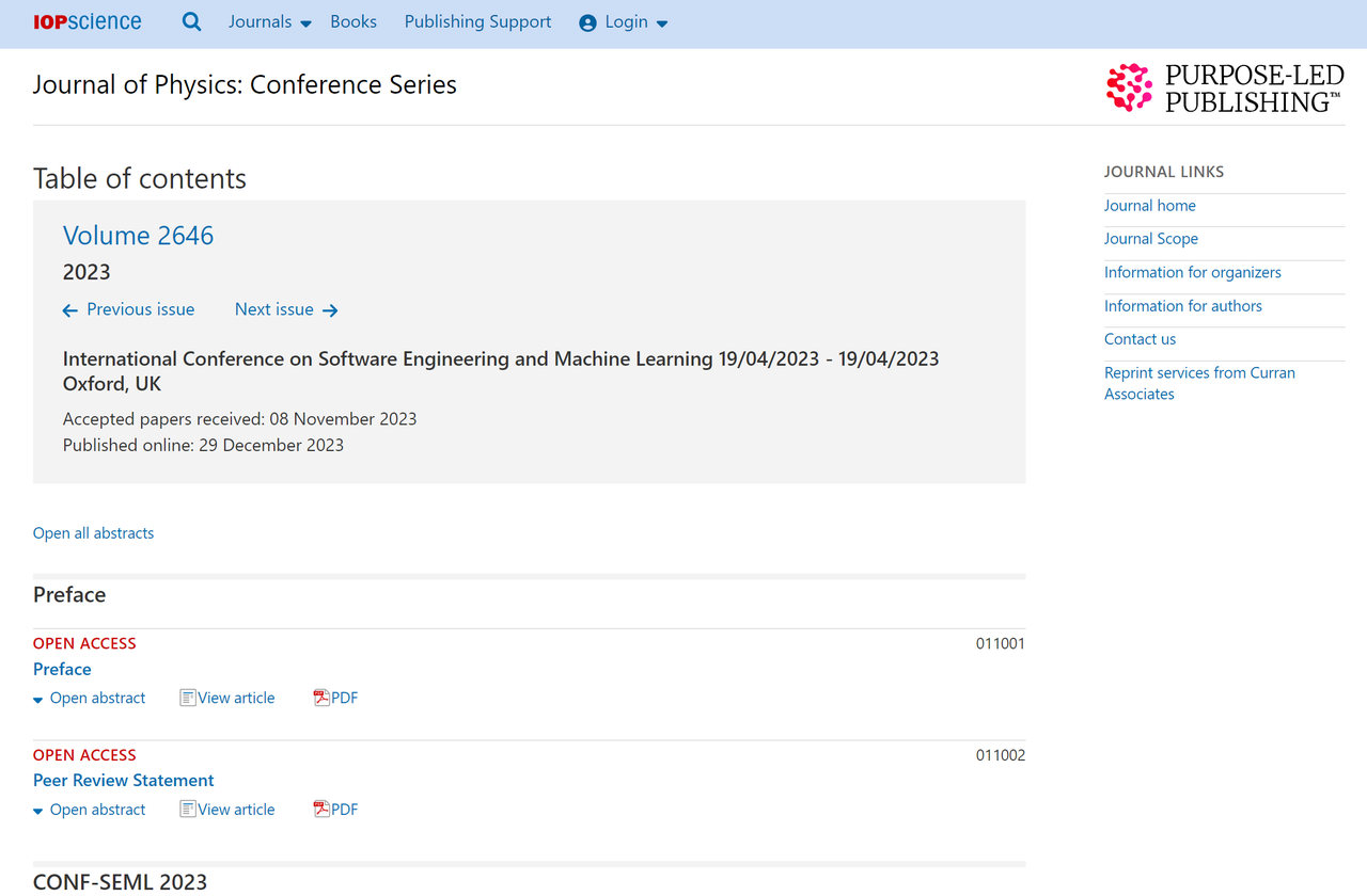 CONF-SEML 2024