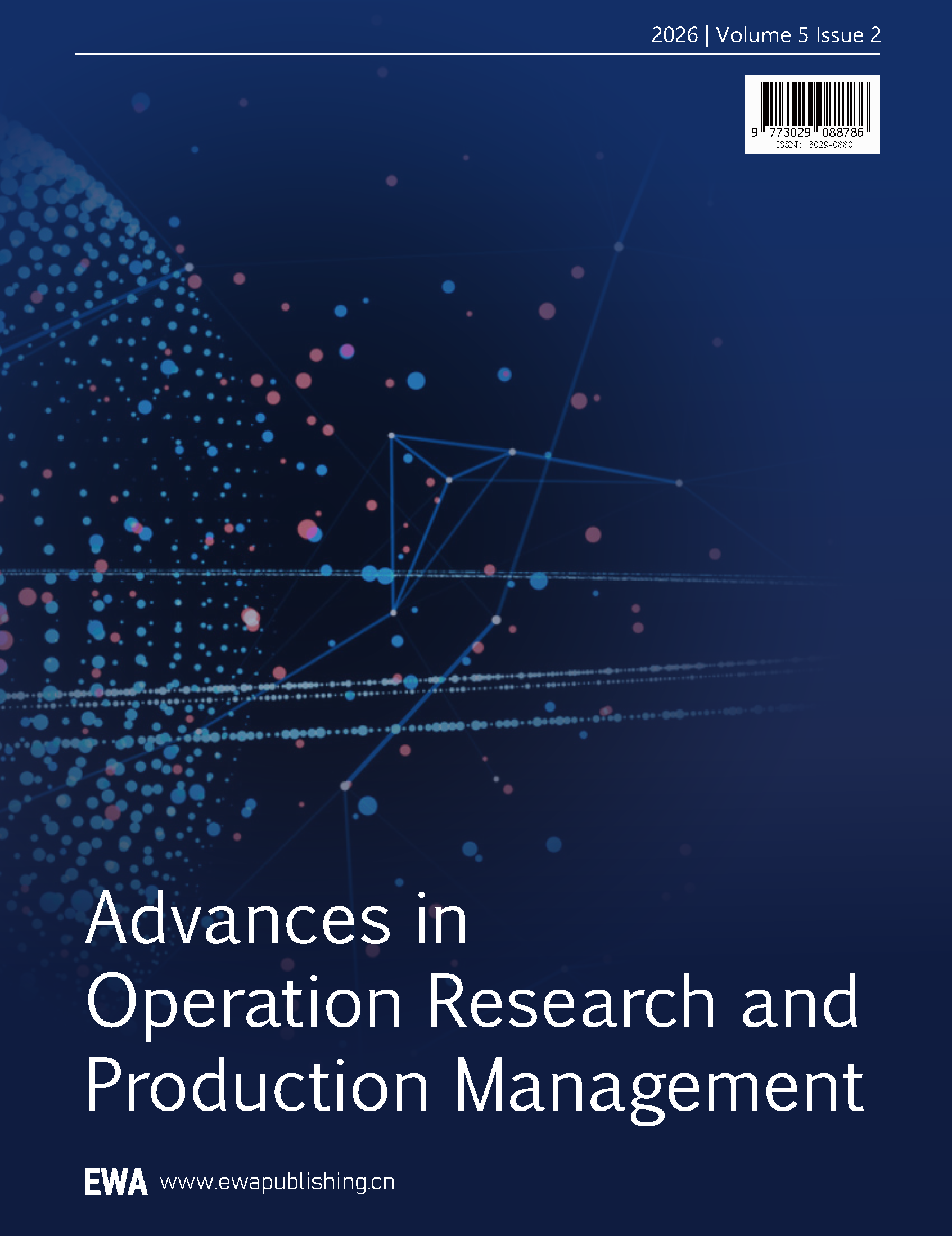 Advances in Operation Research and Production Management 期刊封面